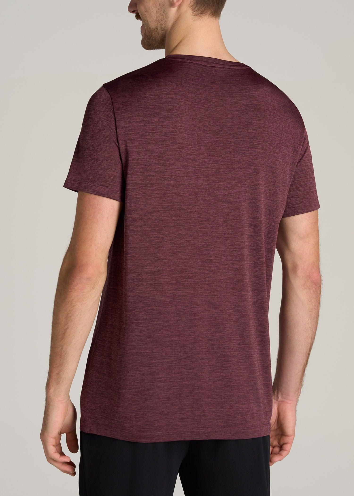 A.T. Performance MODERN-FIT Athletic Jersey Tall Tee in Rust Red Product Image