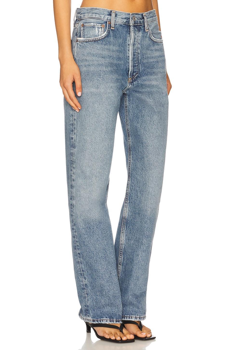 Fran Low Slung Easy Straight Jeans AGOLDE Product Image