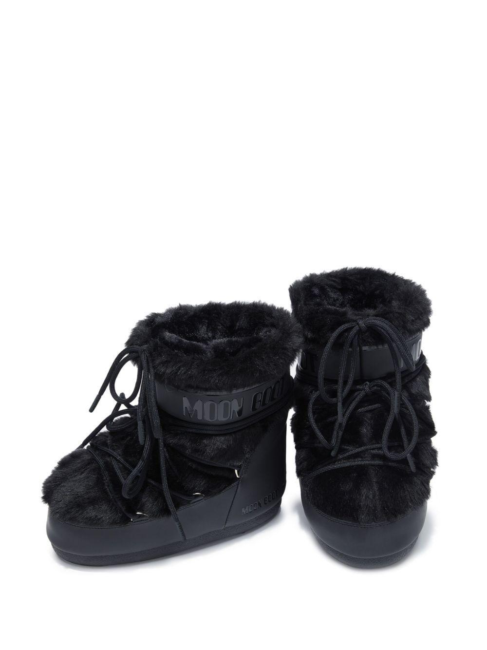 Icon Low faux-fur detail boots Product Image