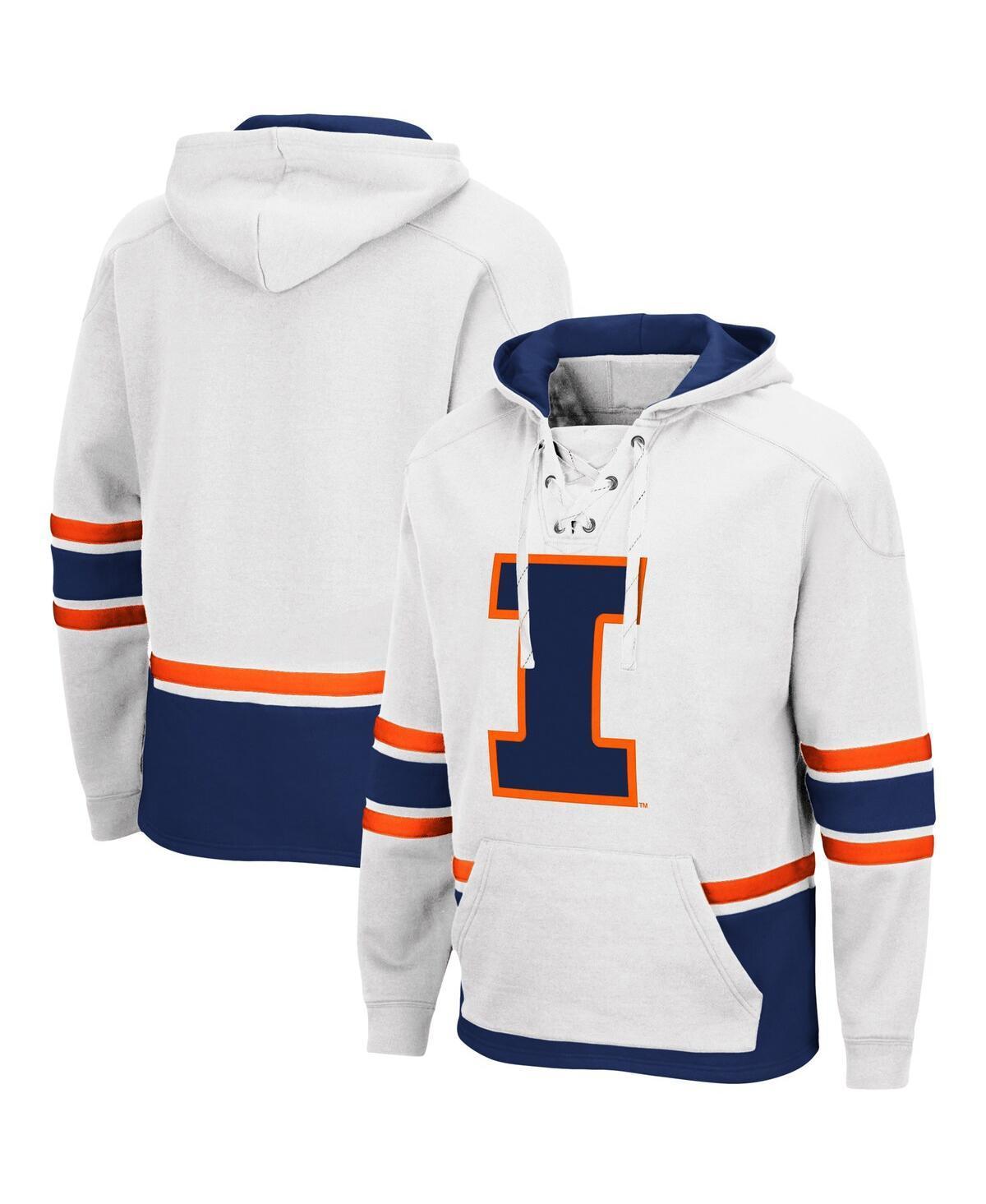 Mens Colosseum Illinois Fighting Illini Lace Up 3.0 Pullover Hoodie Product Image