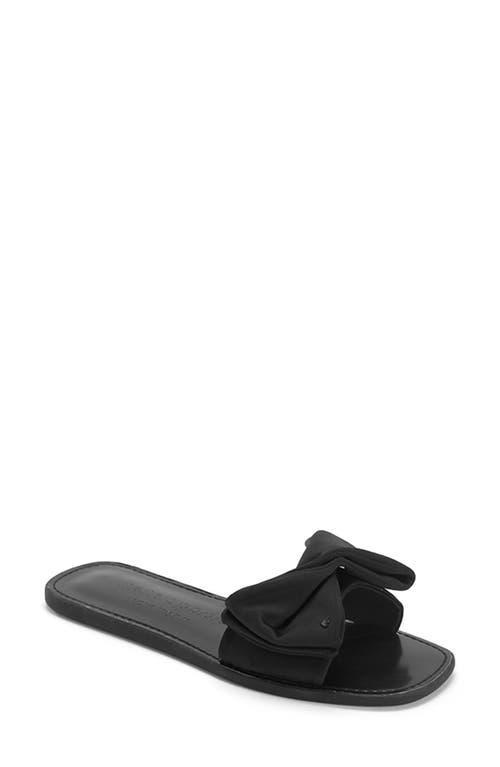 kate spade new york Bikini Fabric Bow Slides Product Image