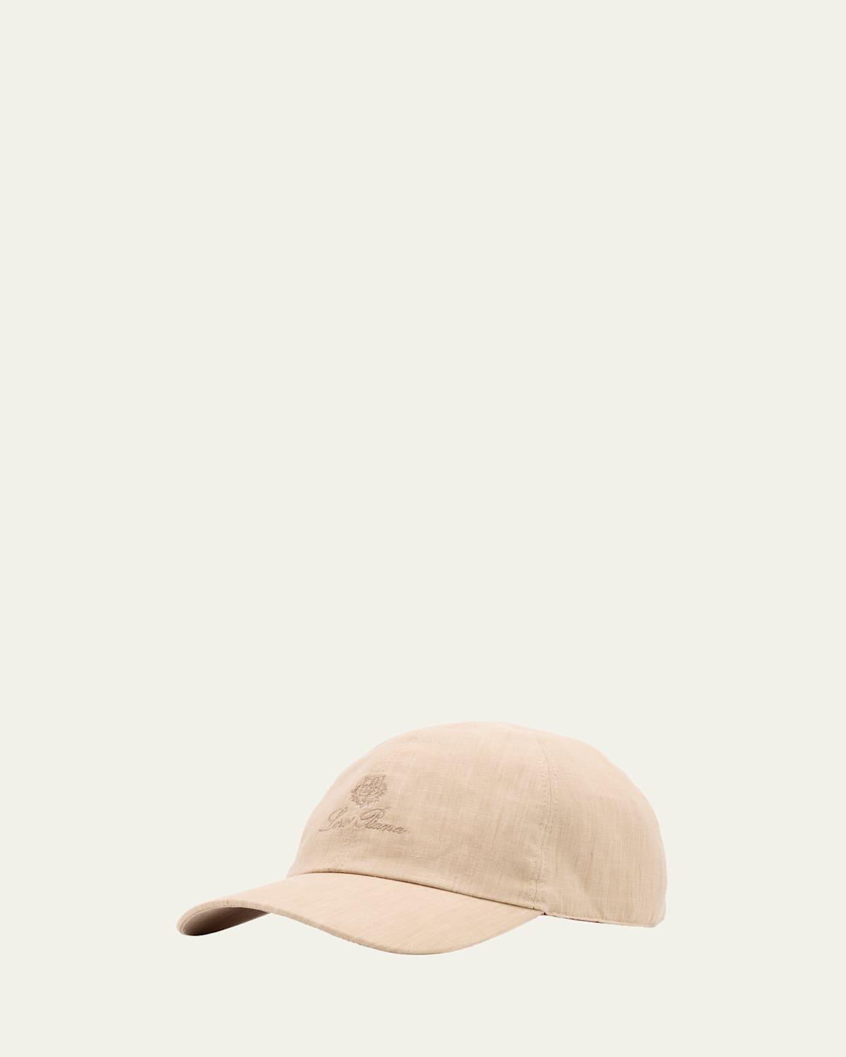 Mens Linen 6-Panel Baseball Hat Product Image