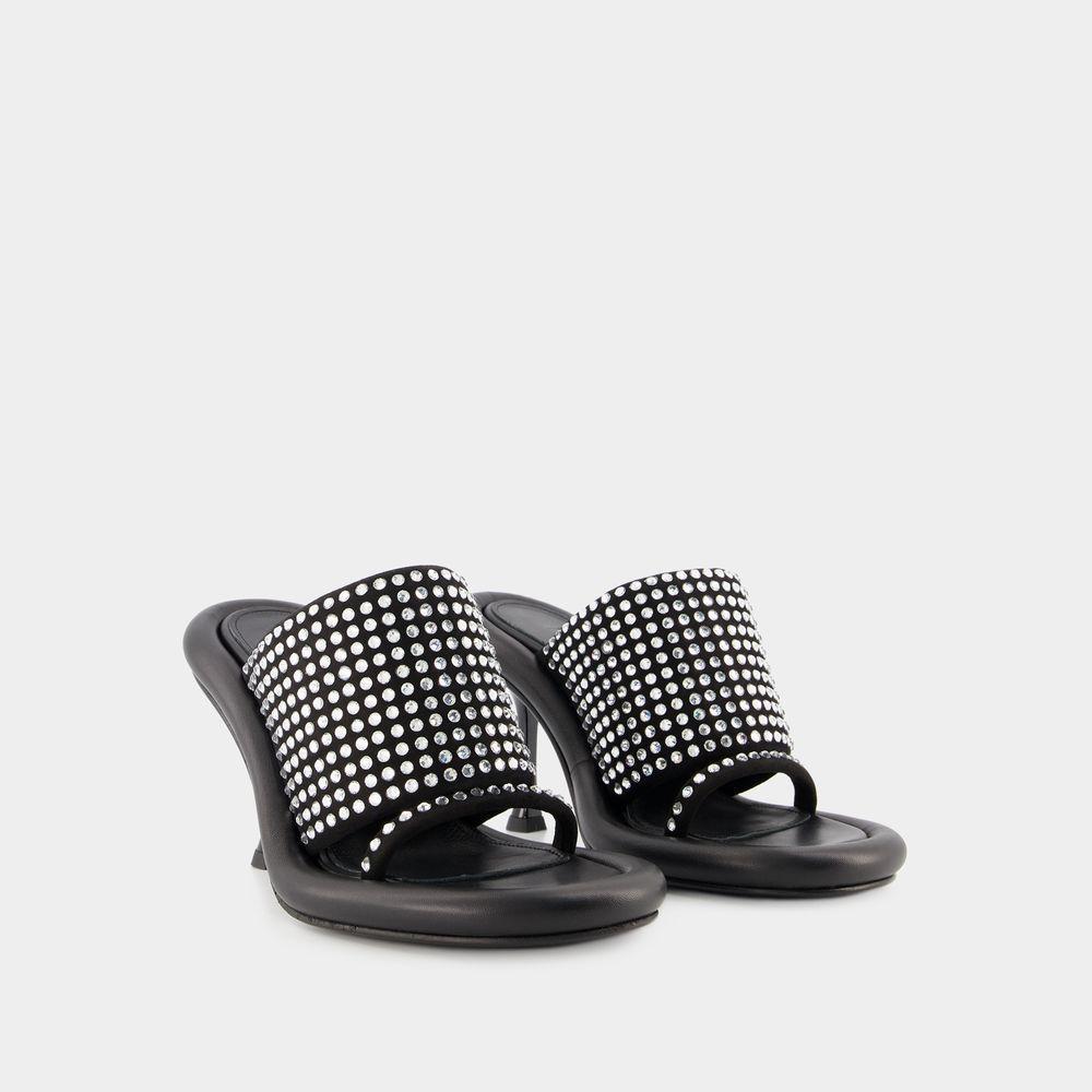 JW ANDERSON Bumper-tube Leather Mules In Black Product Image