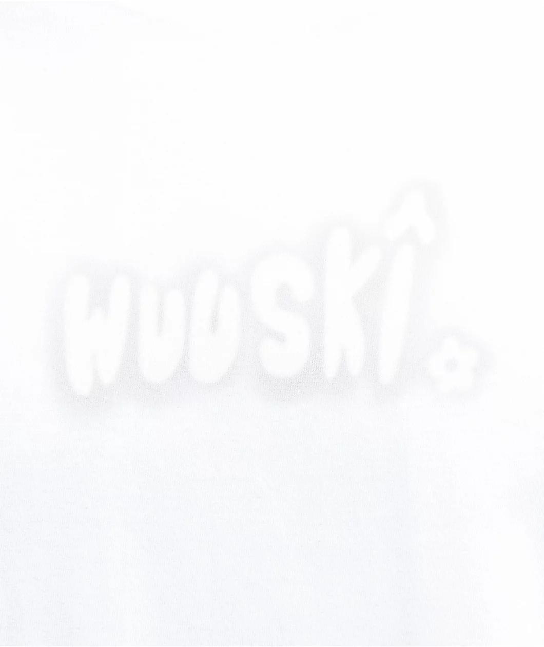 Wuuski Flower White T-Shirt Product Image