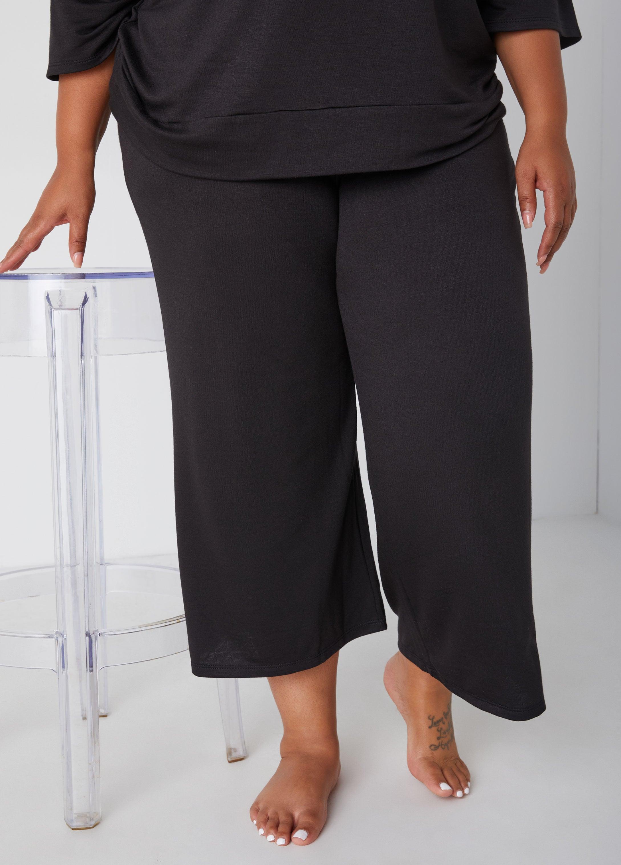 Plus Size Dolman Sleeved Lounge Tee Ashley Stewart Product Image