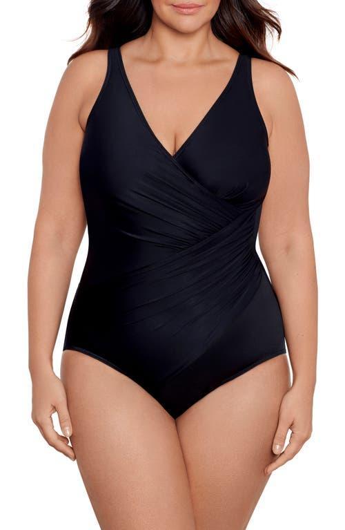 Plus Size Wire-Free Oceanus One-Piece Product Image