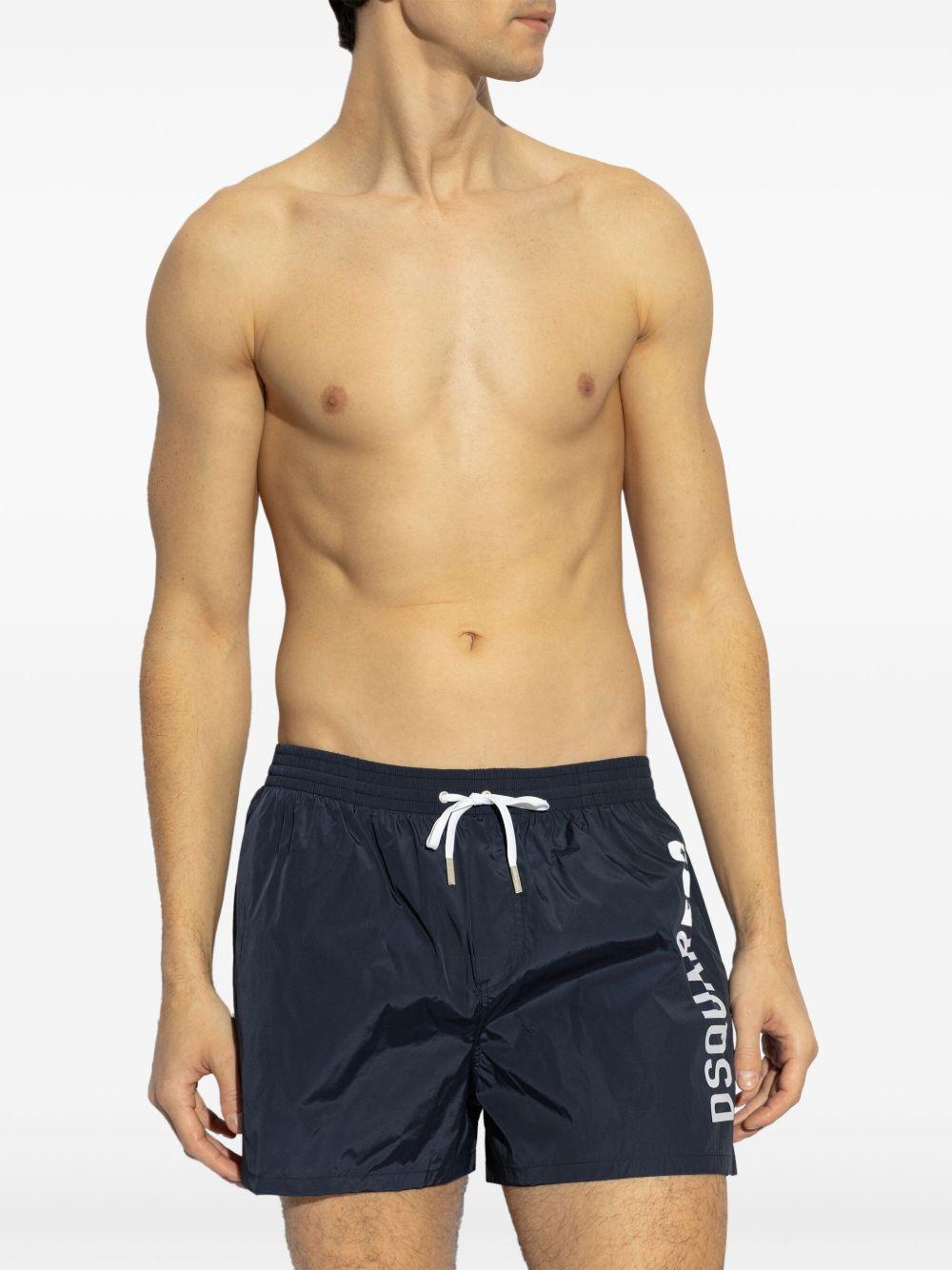 logo-print swim shorts Product Image