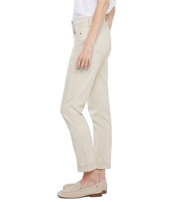 NYDJ Margot High Rise Slim Straight Girlfriend Jeans Product Image