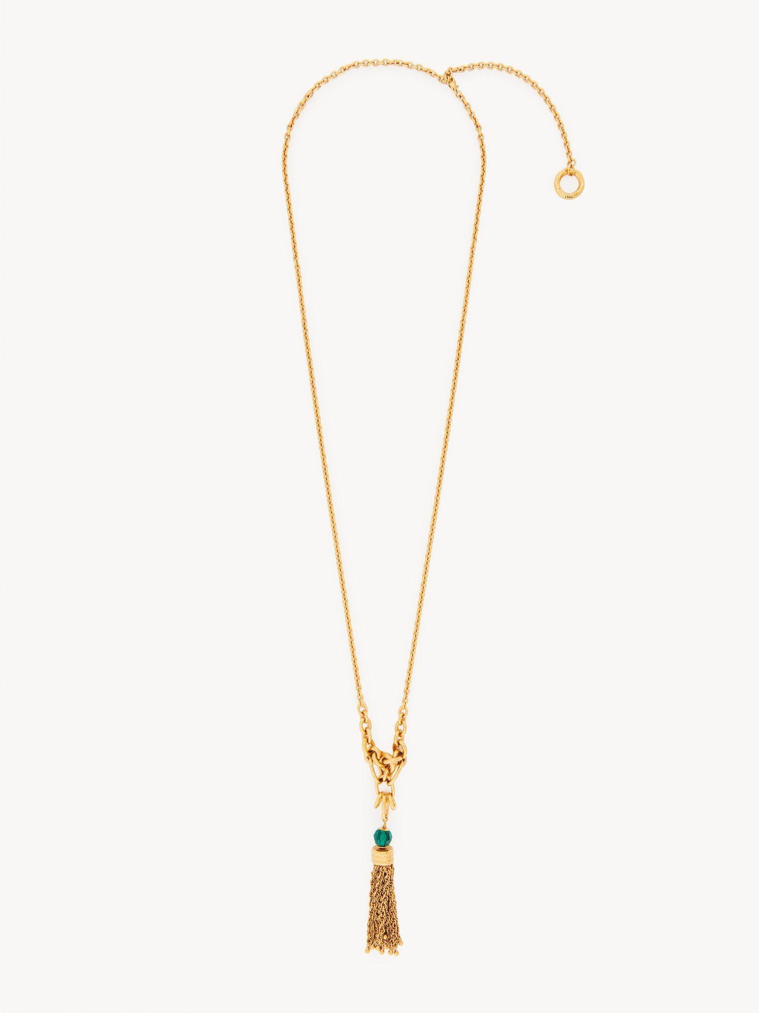 The Chloé Pompoms necklace Product Image