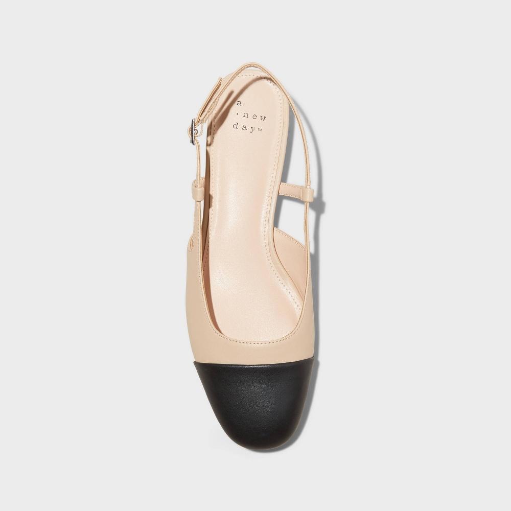 Women's Maxine Slingback Ballet Flats - A New Day™ Tan 11 Product Image