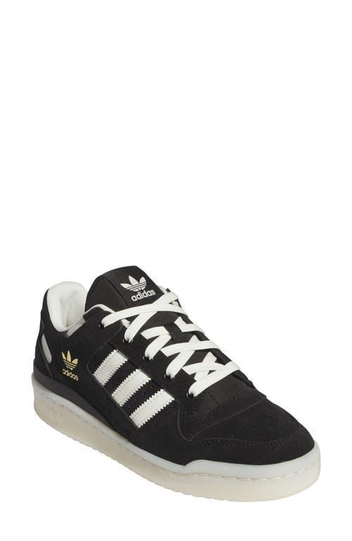 Adidas Women's Originals Forum Low Classics Casual Shoes In Black/ivory/sand Strata Product Image