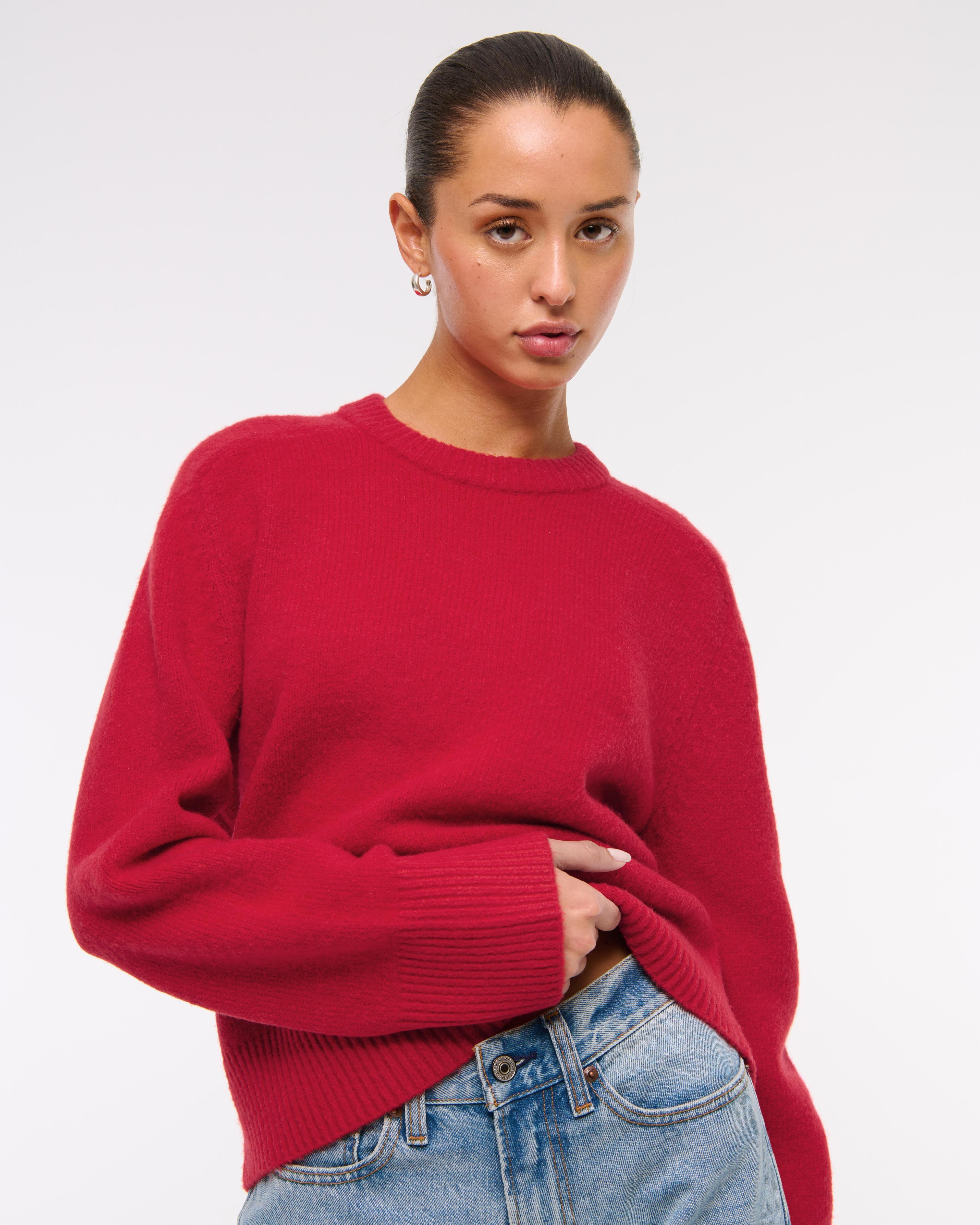 The A&F Madeline NYC Crew Sweater Product Image