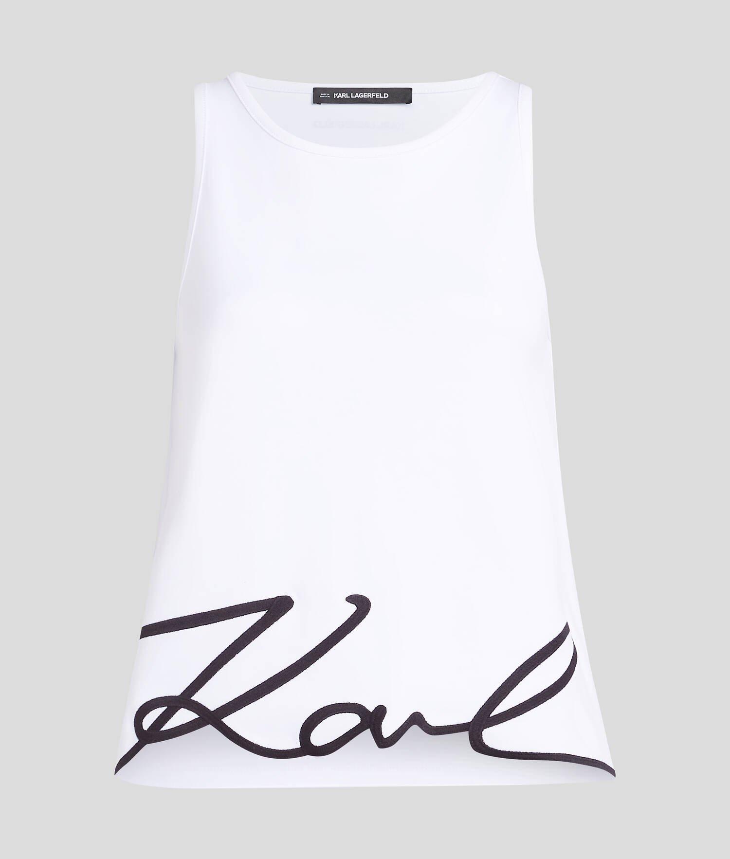 KARL SIGNATURE HEM TANK TOP Product Image