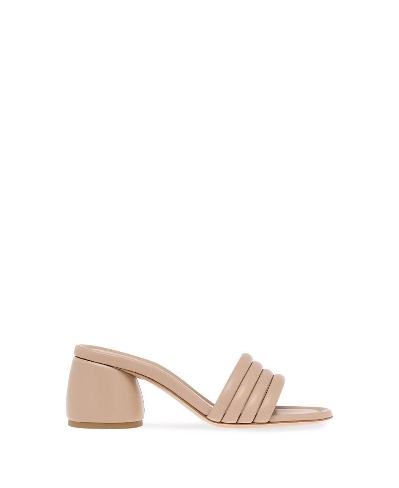 Gianvito Rossi Womens Malou Block Heel Mules Product Image