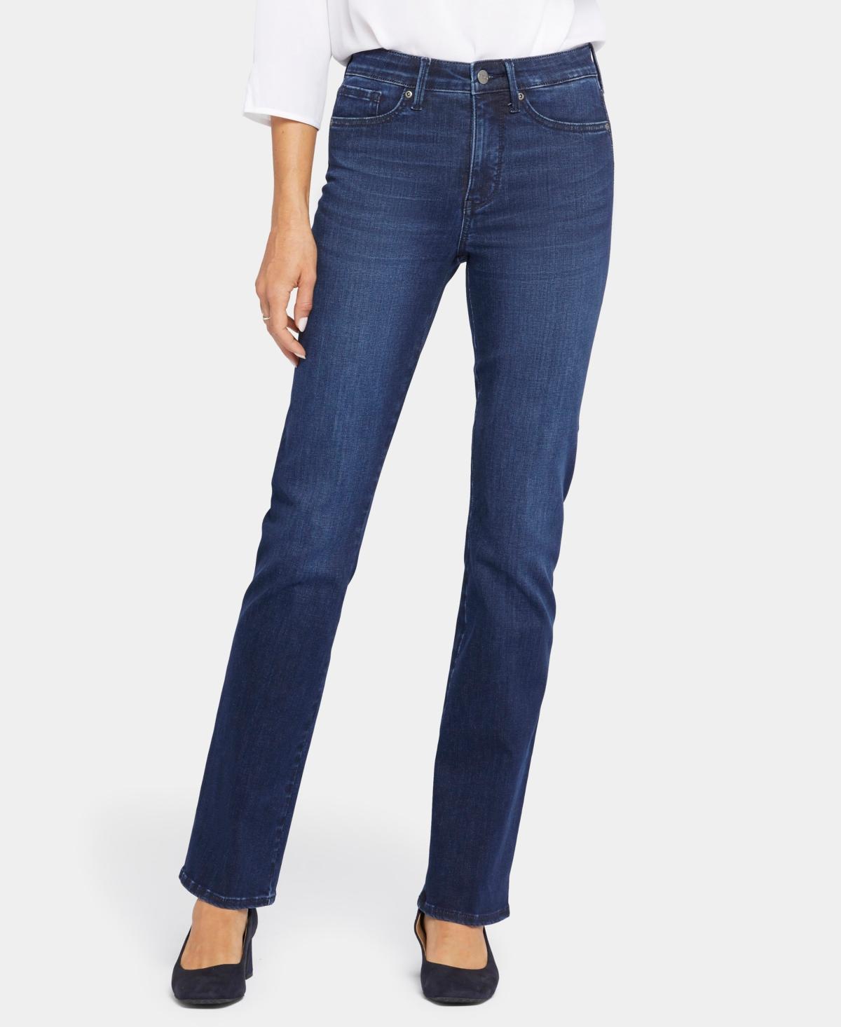 Nydj Womens Le Silhouette High Rise Slim Bootcut Jeans Product Image