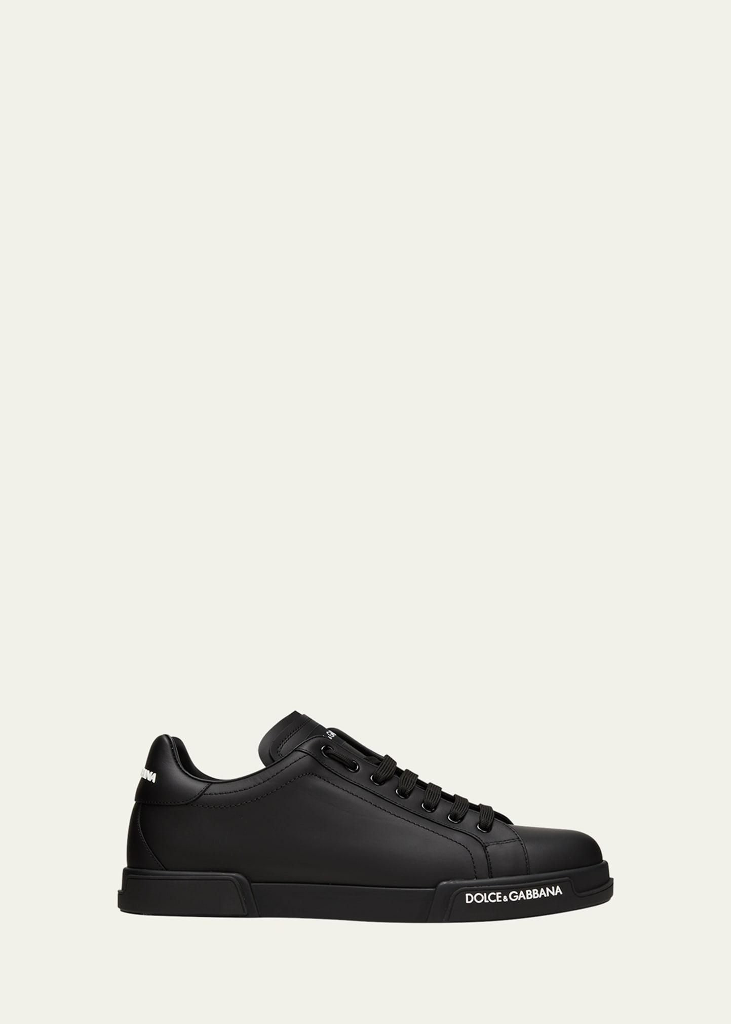 Mens Portofino Leather Sneakers Product Image