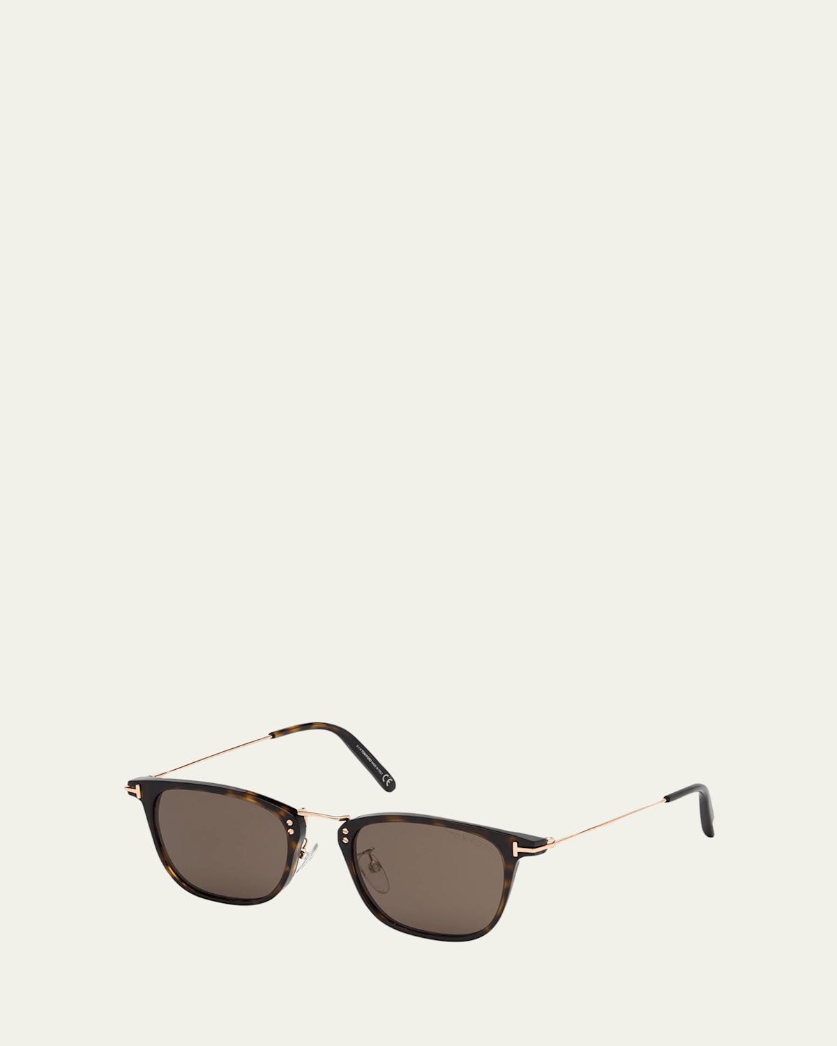 Mens Beau Metal and Plastic Sunglasses Product Image