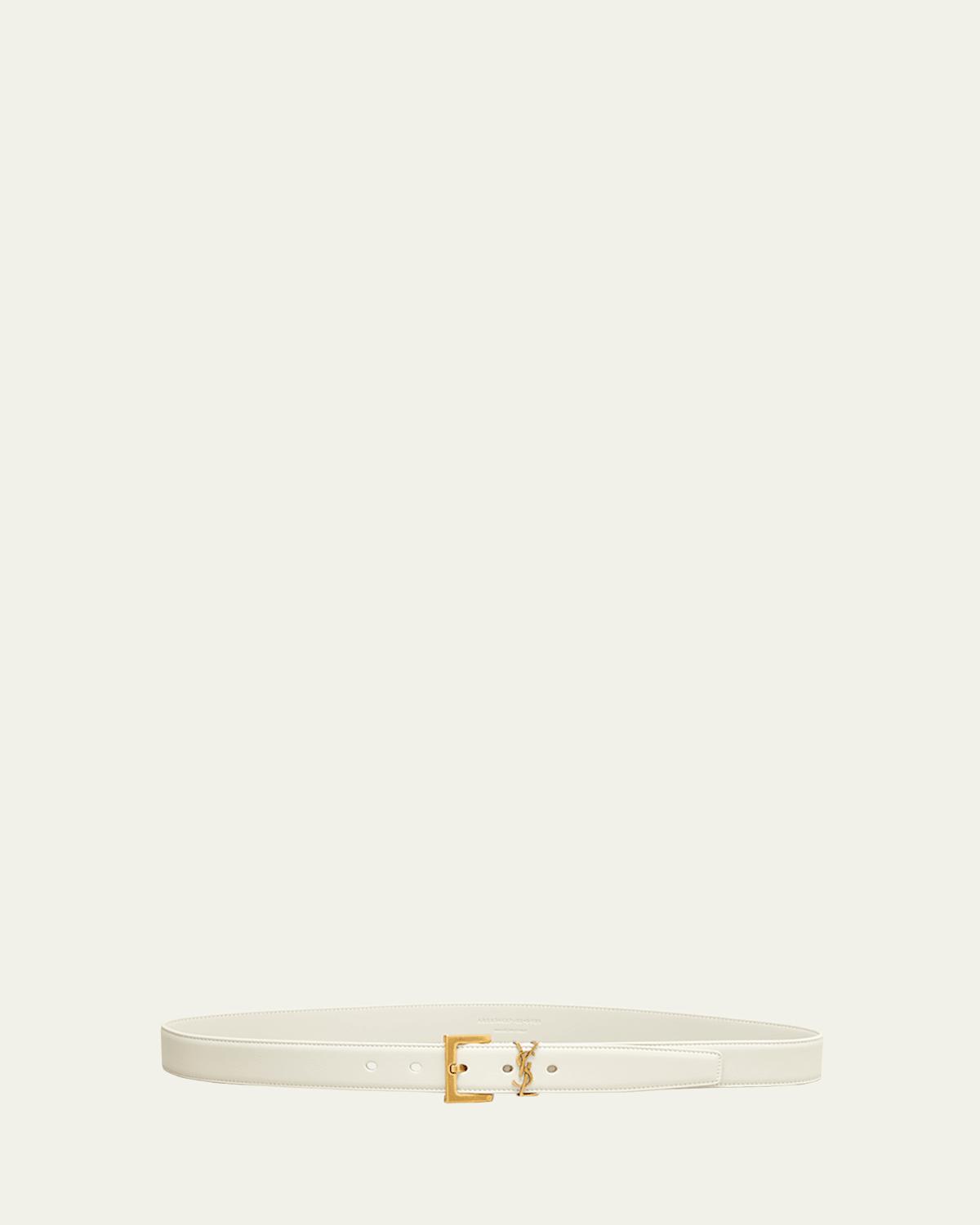 Box Laque YSL Leather Belt Product Image