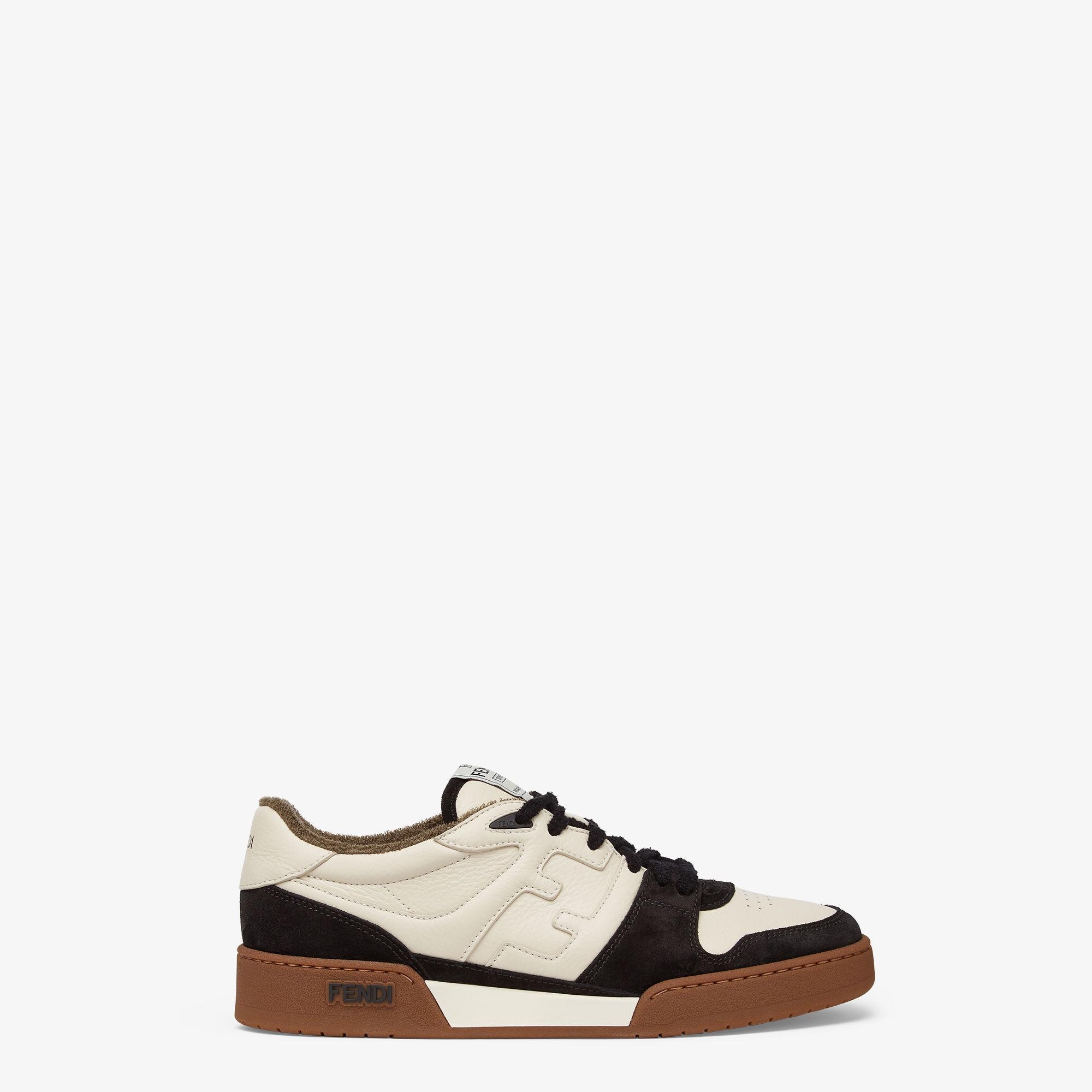 Fendi Match SneakersLow tops in black suede Product Image