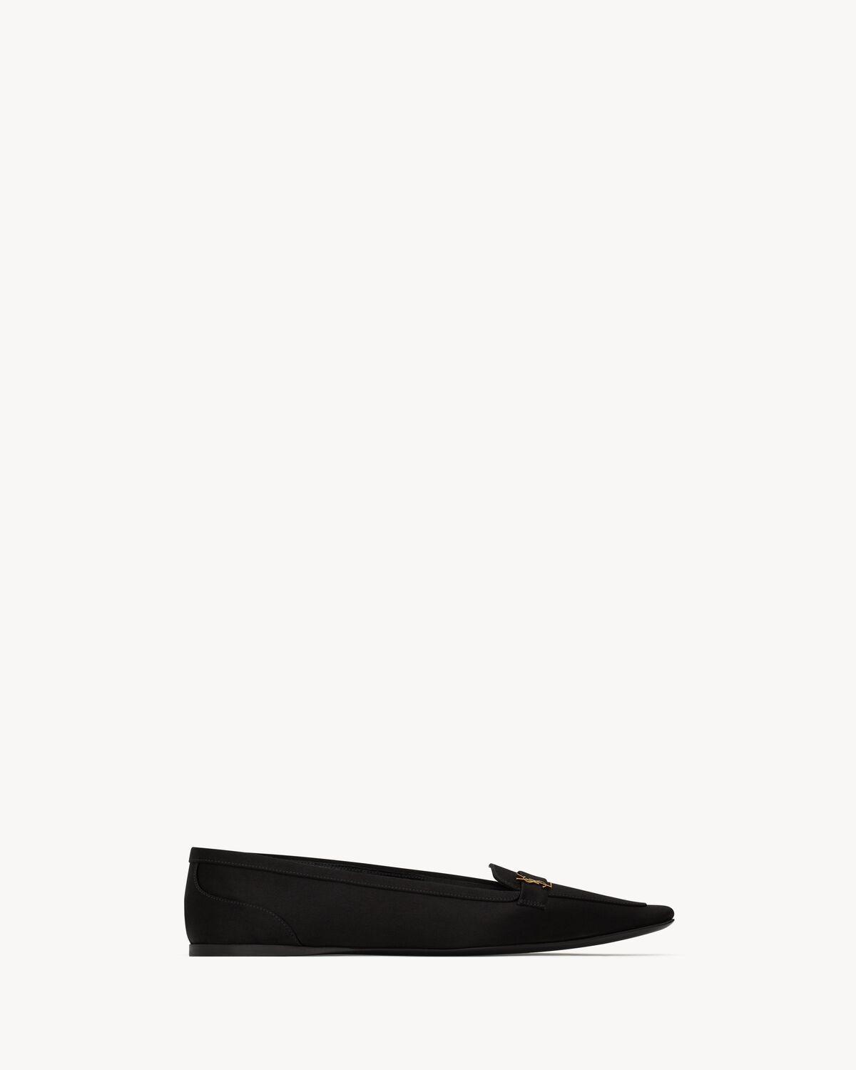 POPPY ballerinas in satin crepe | Saint Laurent | YSL.com Product Image