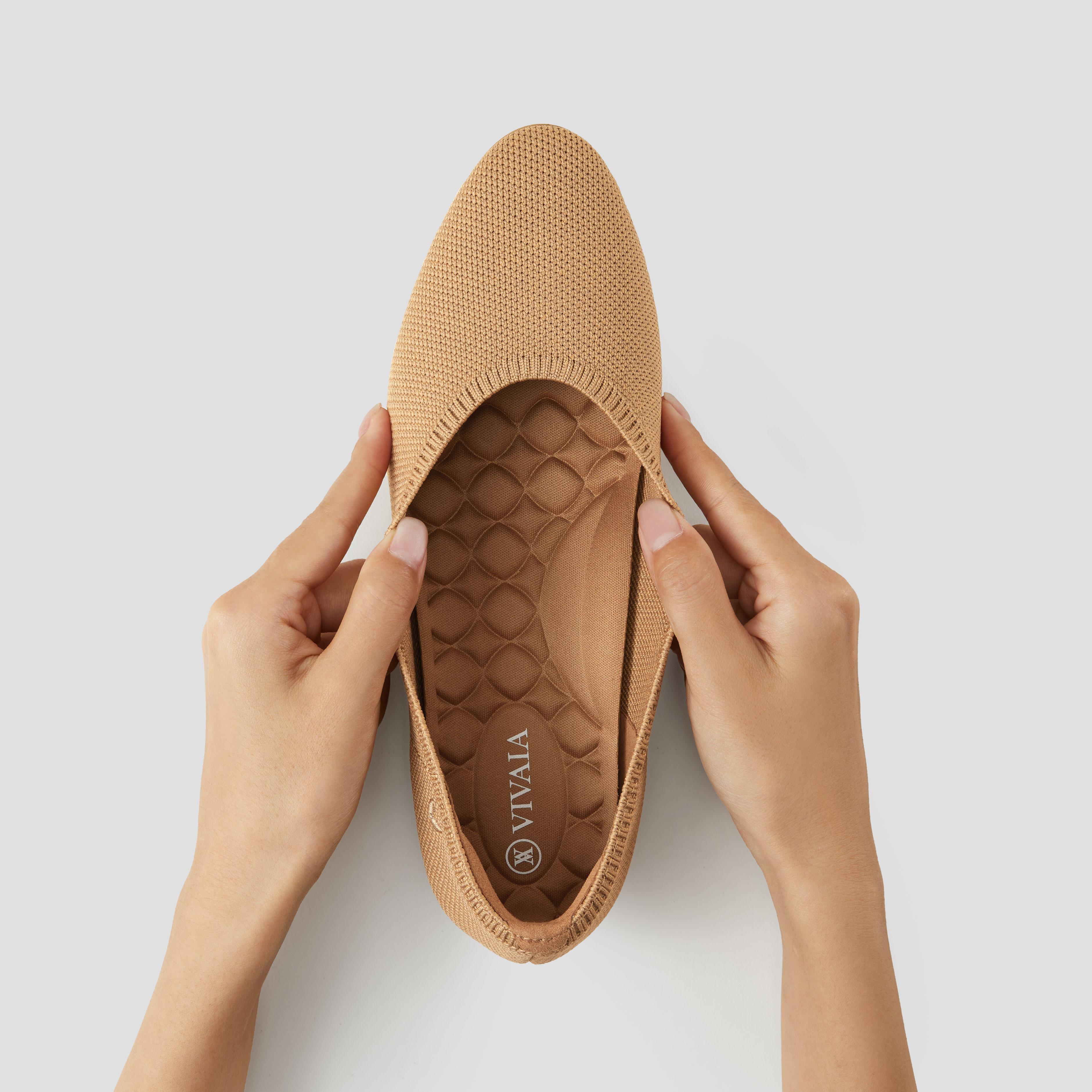 Lightweight Almond-Toe Flats (Tamia Walker) Product Image