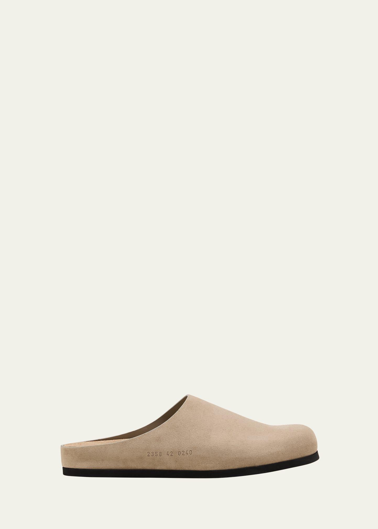 Mens Suede Clogs Product Image