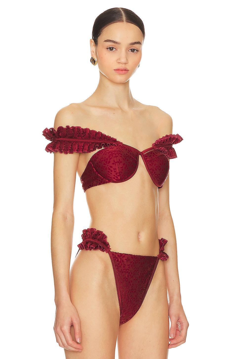 Mulan Bikini Top Andrea Iyamah Product Image