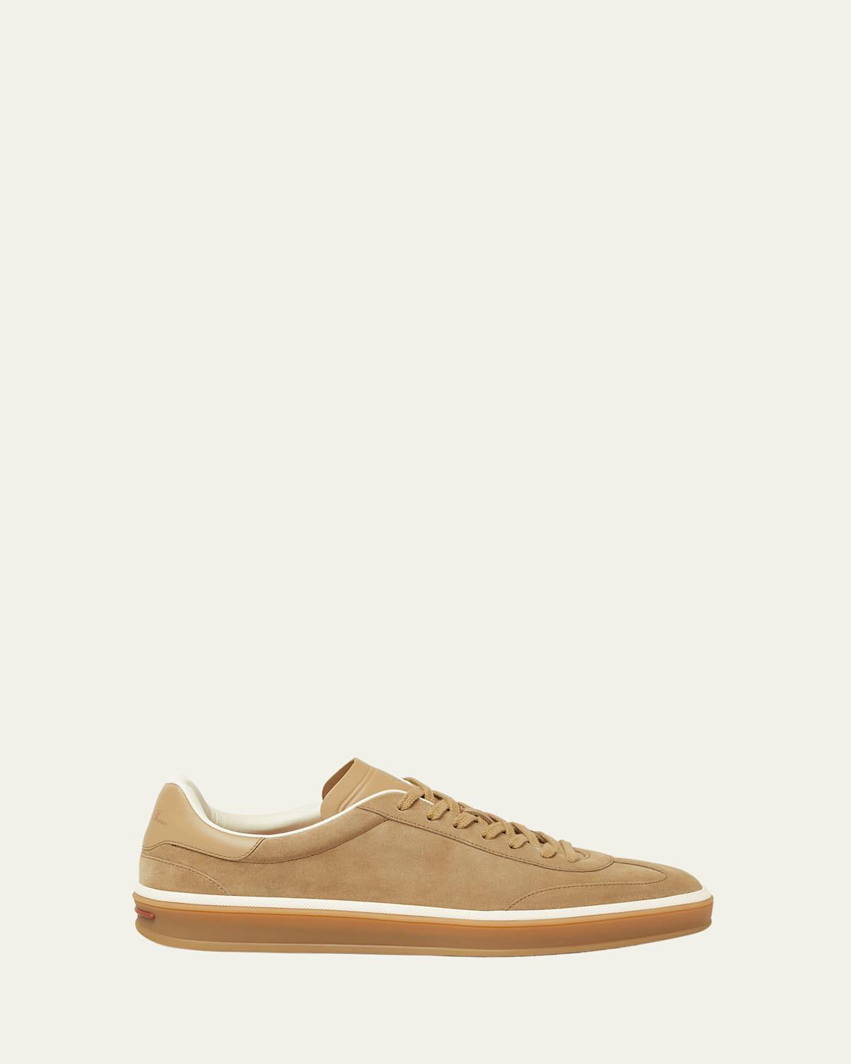 Mens Tennis Walk Suede Low-Top Sneakers Product Image