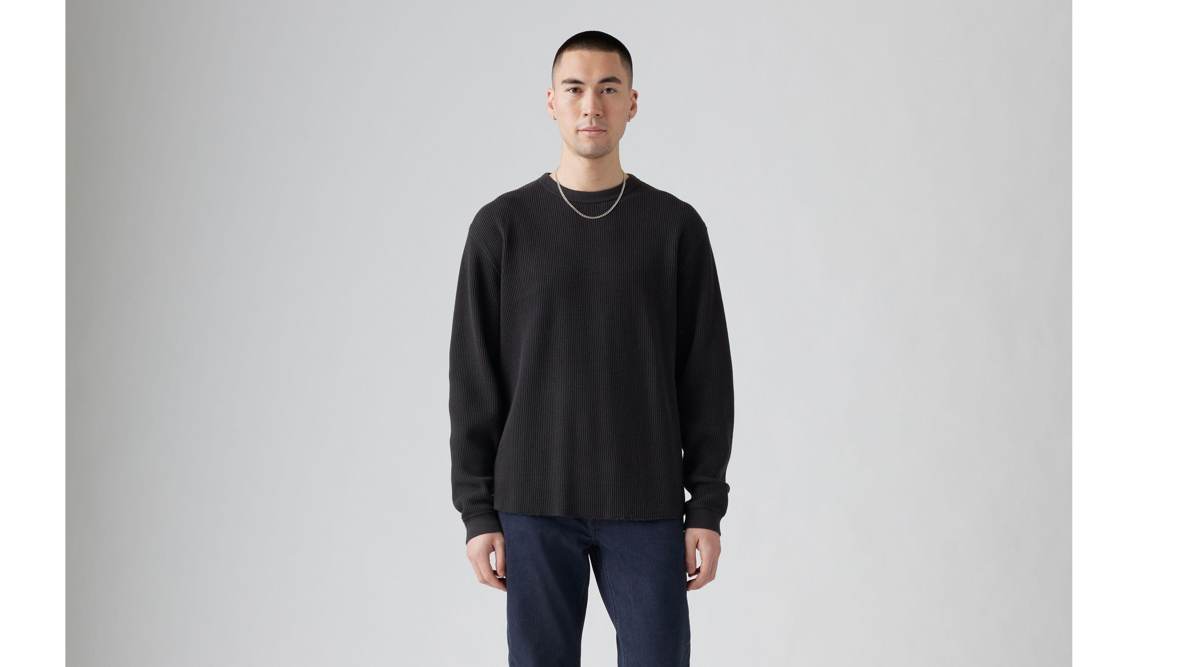 Long Sleeve Relaxed Thermal T-Shirt Product Image