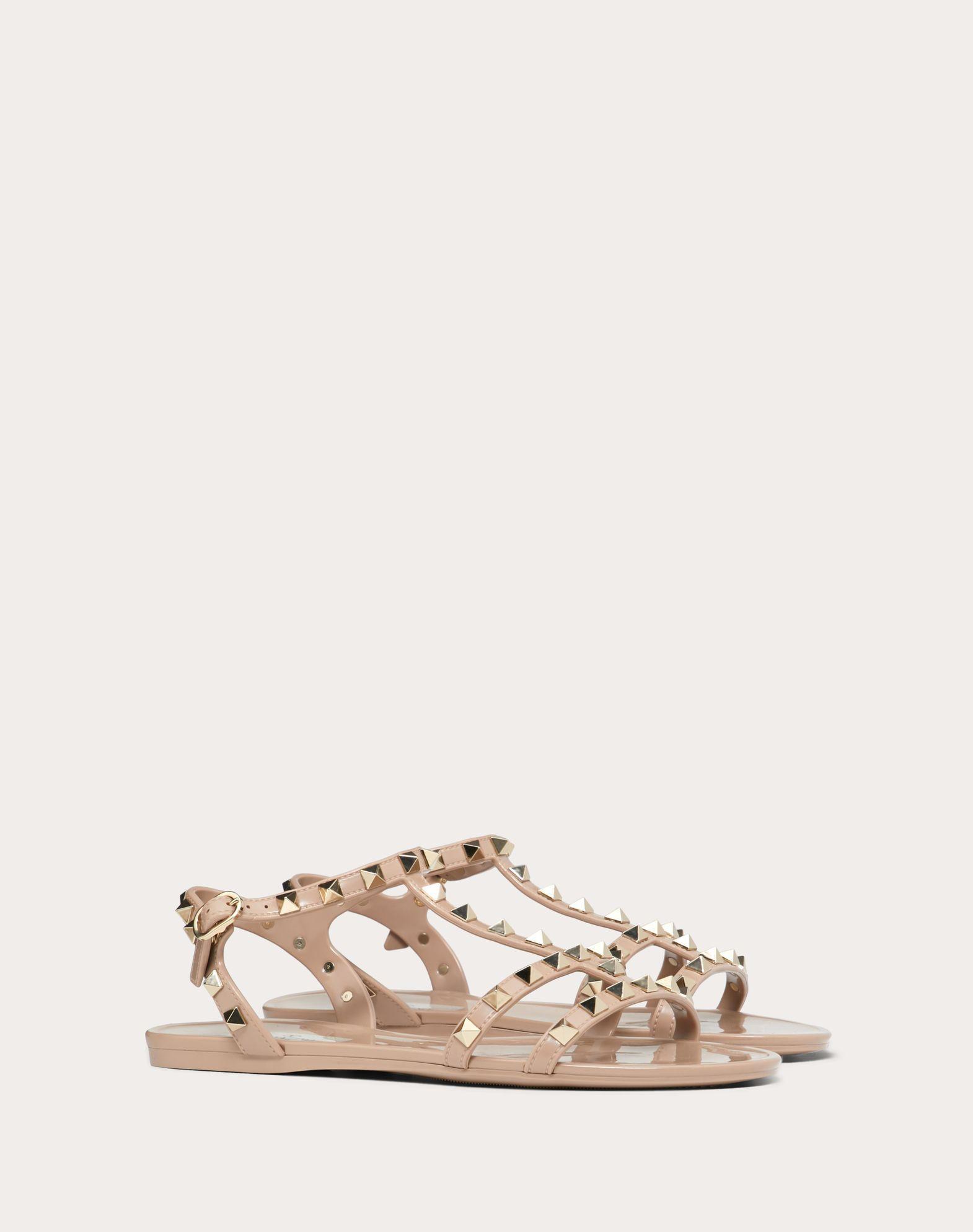 ROCKSTUD FLAT RUBBER SANDAL Product Image