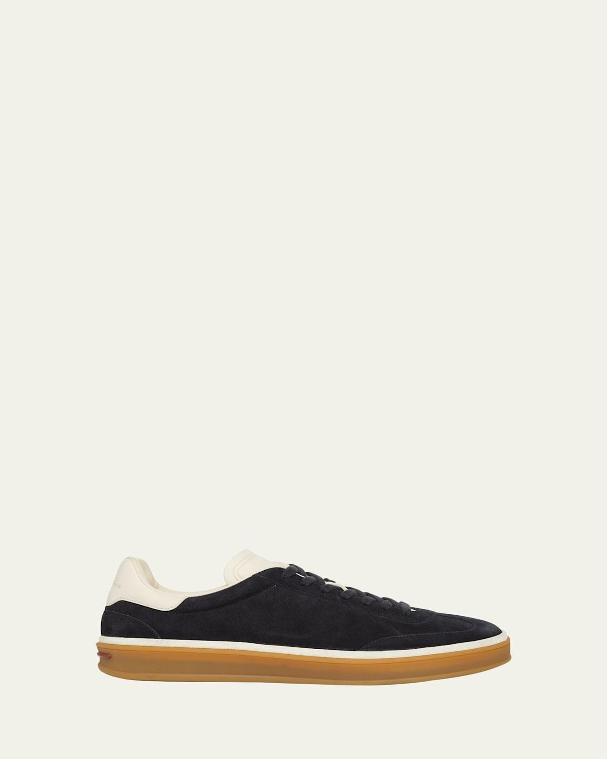 Mens Tennis Walk Suede Low-Top Sneakers Product Image