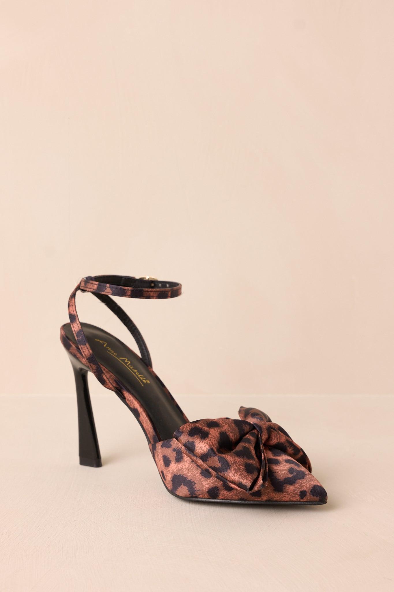 Concrete Jungle Leopard Print Heels Product Image