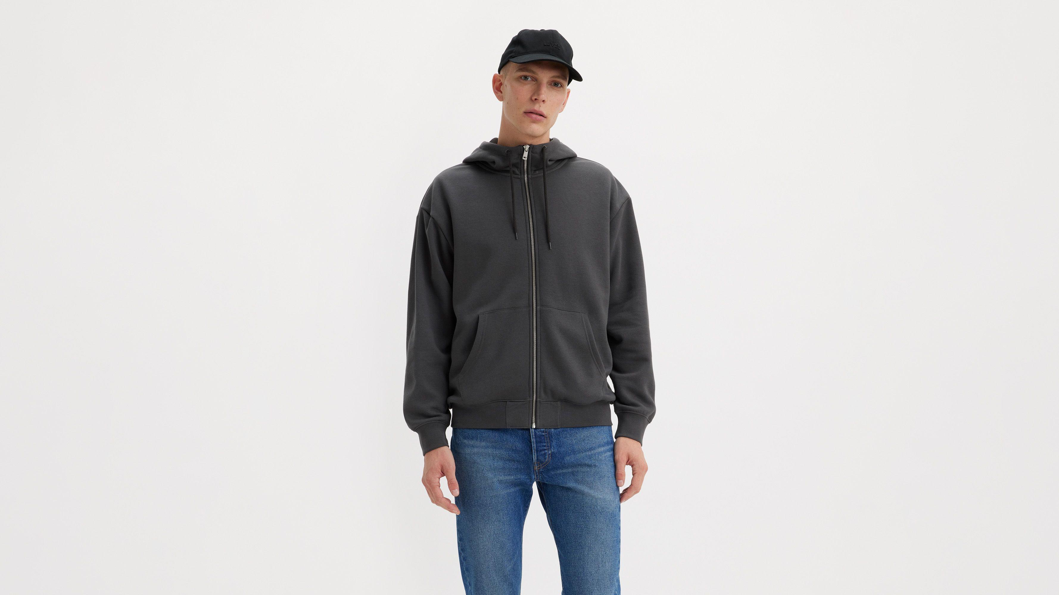 Workwear Zip-Up Hoodie Sweatshirt Product Image