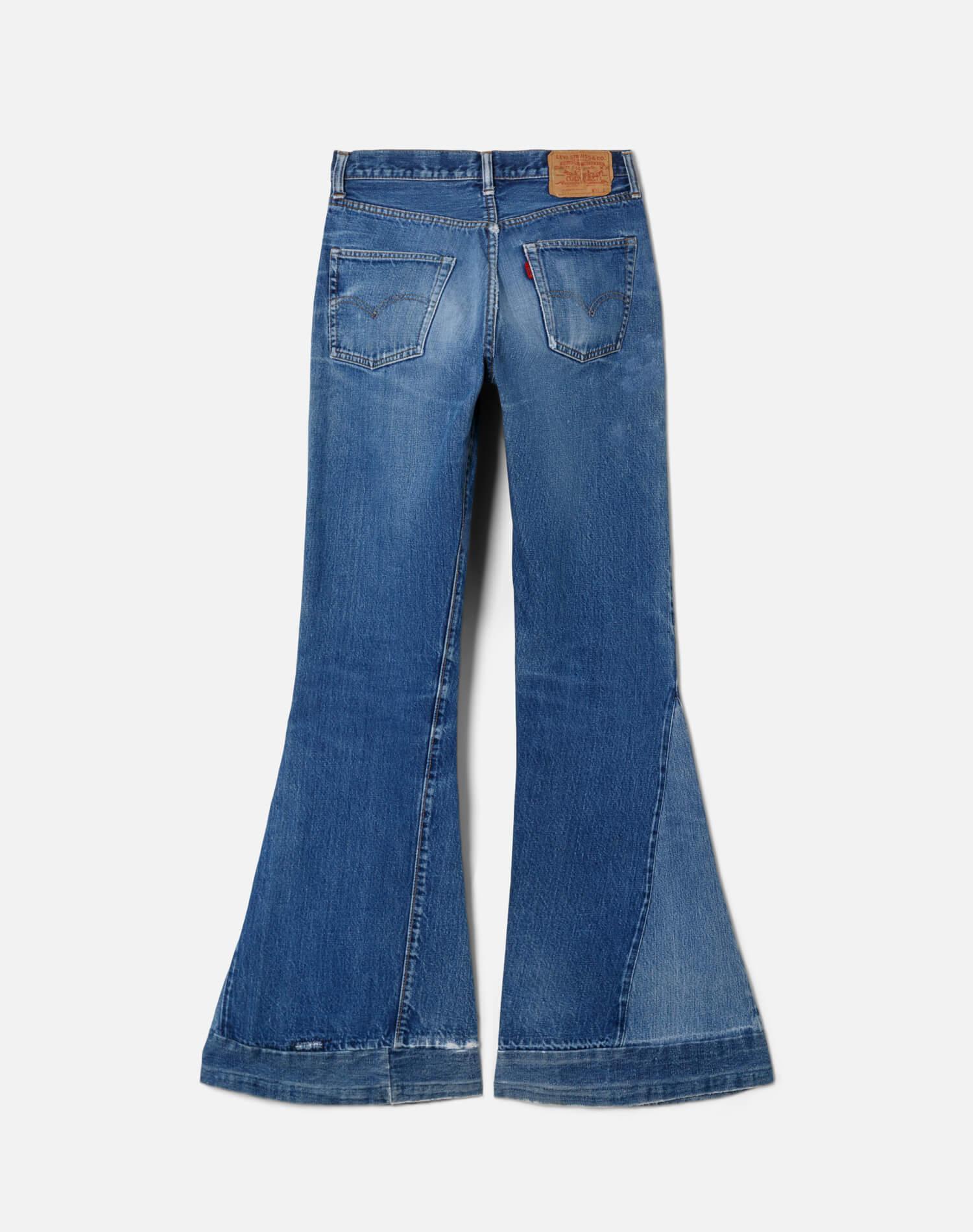 70s Reconstructed Single Stitch Levi's 501 Flares Female Product Image