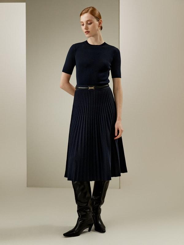 Essential Silk Knit Top Product Image