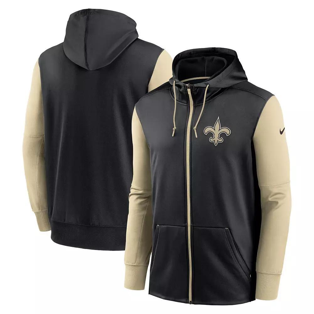 Men's Nike Royal Los Angeles Rams Performance Full-Zip Hoodie,  Product Image