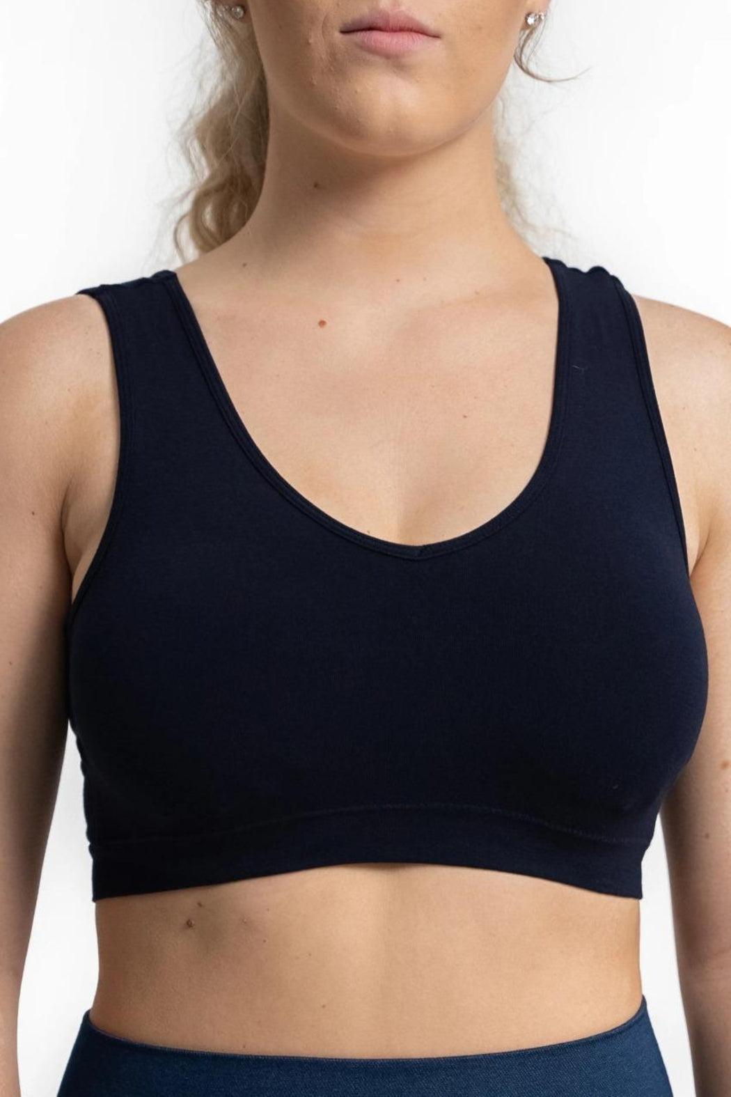 Comfy V-Neck Bra Product Image