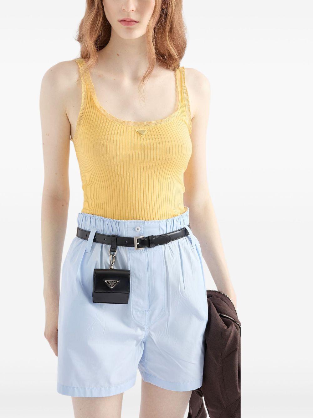 ribbed cotton top Product Image