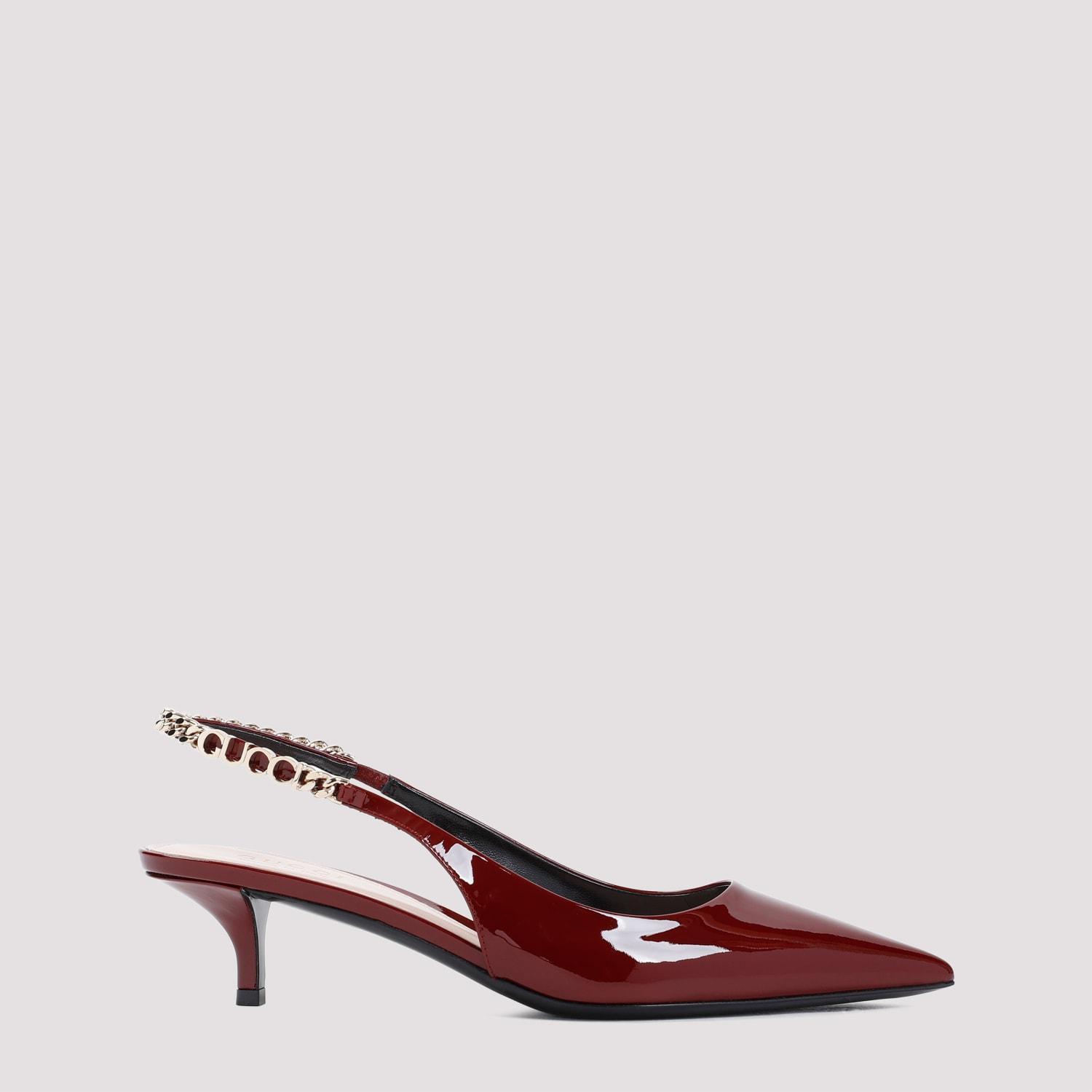 Signoria Slingback Pump In Red Product Image