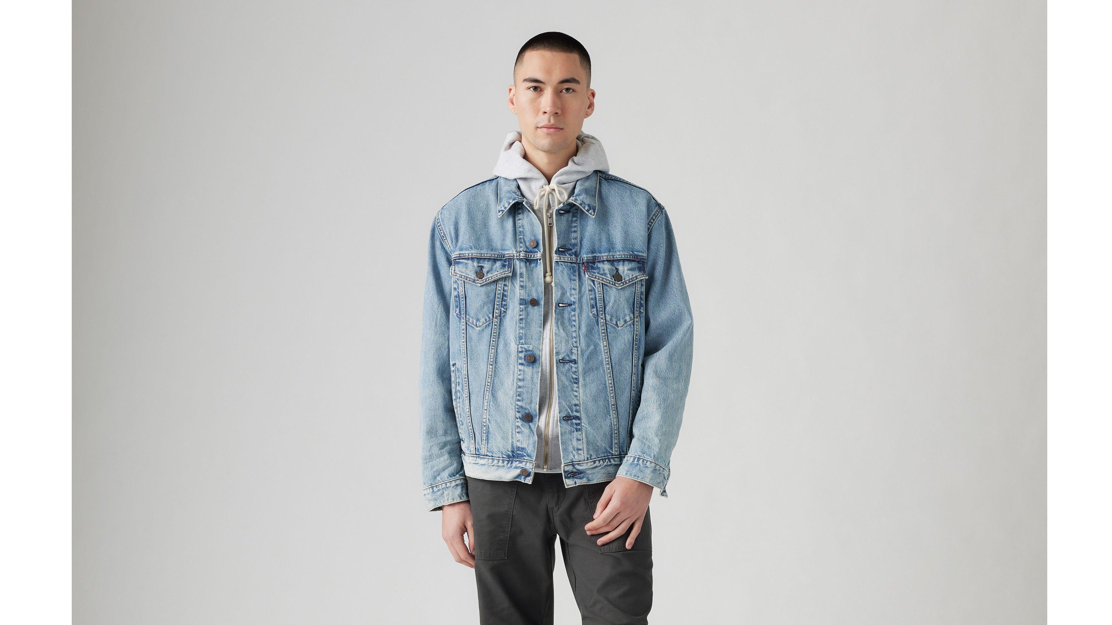 Relaxed Fit Trucker Jacket Product Image