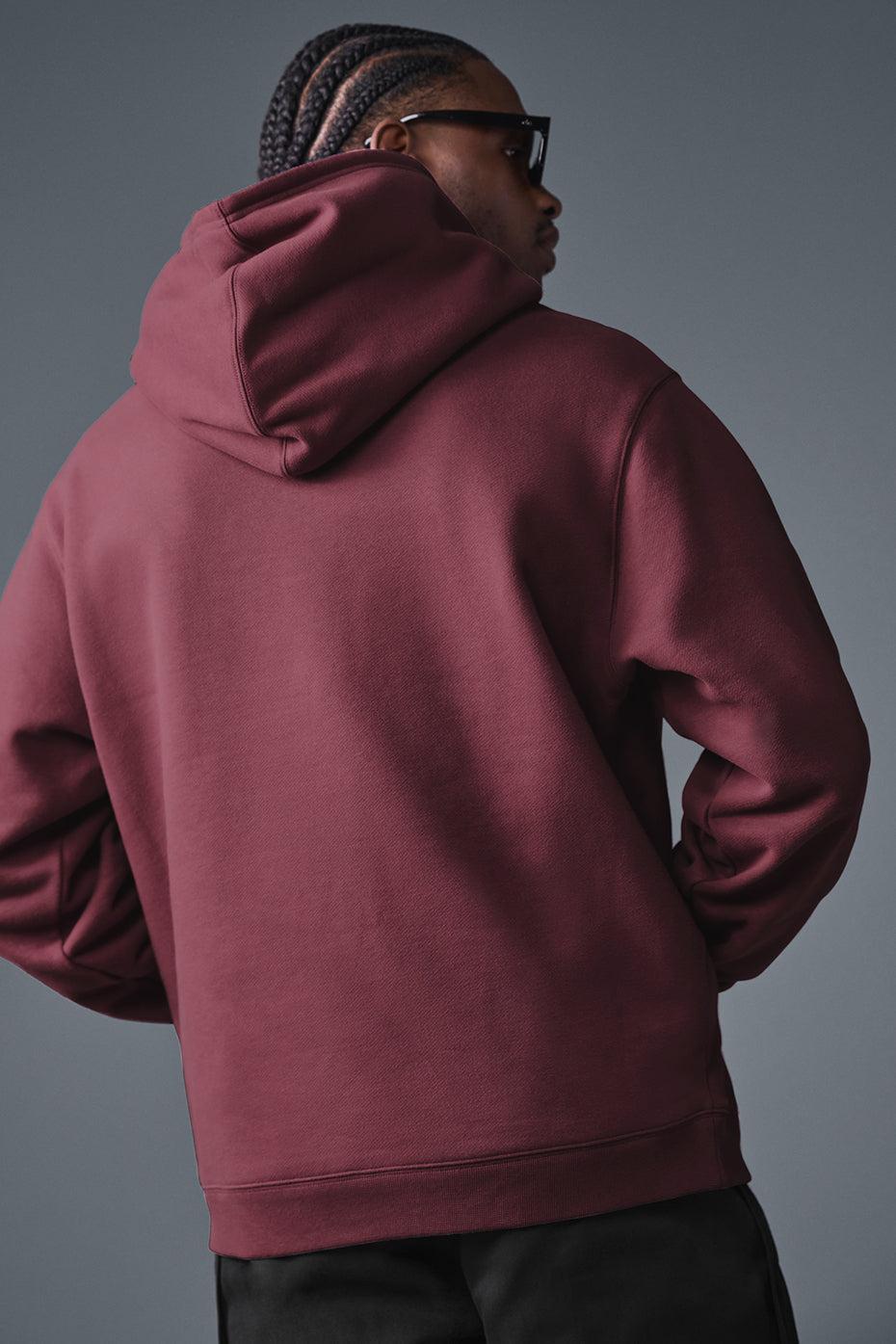 Renown Heavy Weight Hoodie - Burgundy Truffle Product Image
