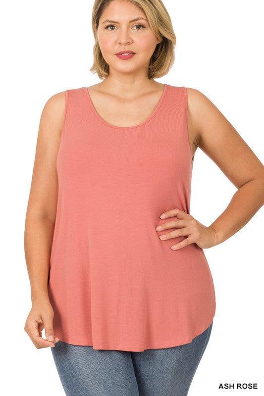 Aurelia Plus Sleeveless Tank Top Product Image