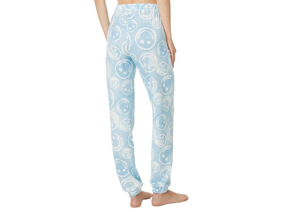 P.J. Salvage Loungewear Happy Days Banded Pant (Light Sky) Women's Pajama Product Image