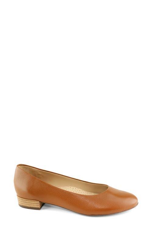 Marc Joseph New York Ferris Flat 2.0 (Cognac Napa Soft) Women's Flat Shoes Product Image