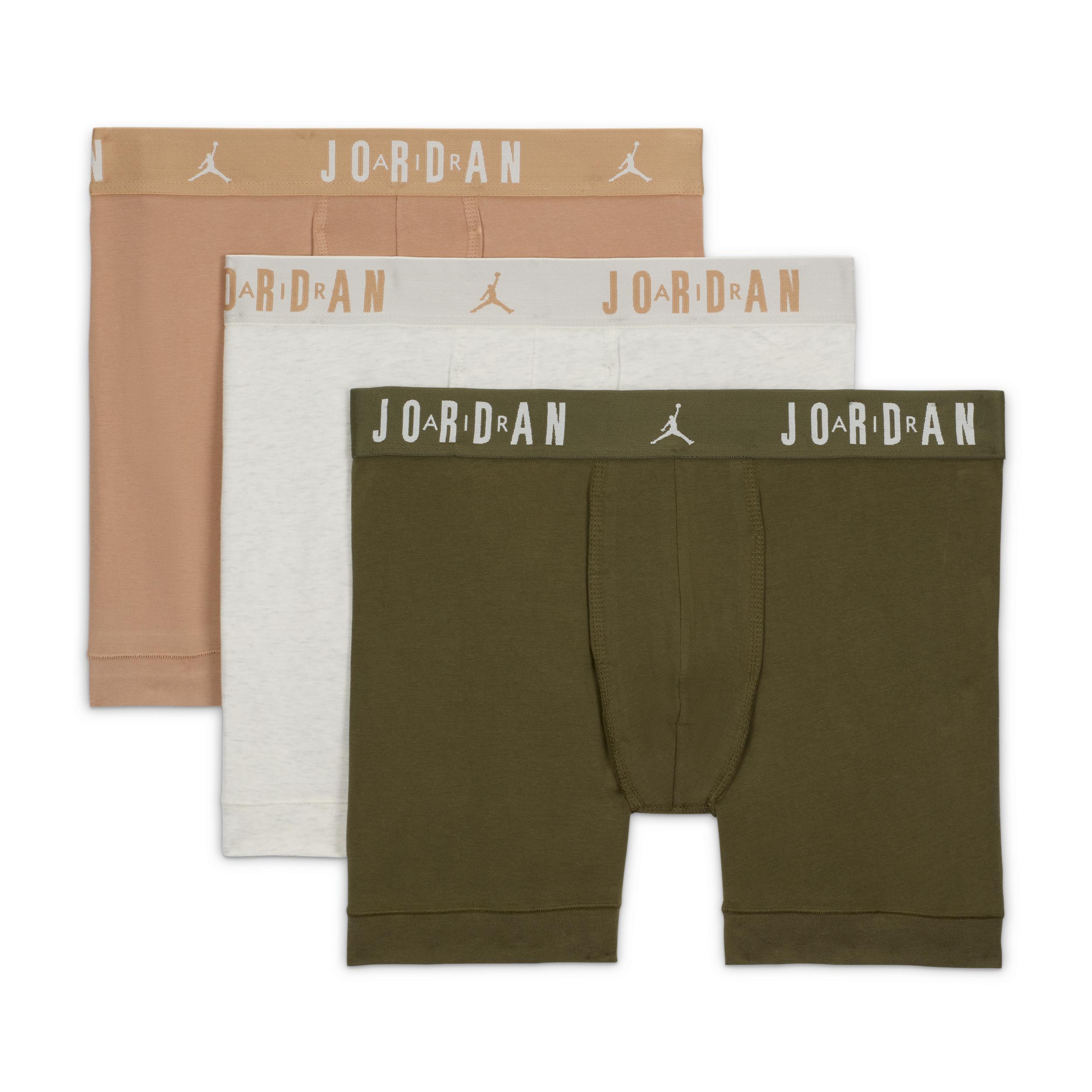 Jordan Men's Flight Cotton Core Boxer Briefs (3-Pack) Product Image