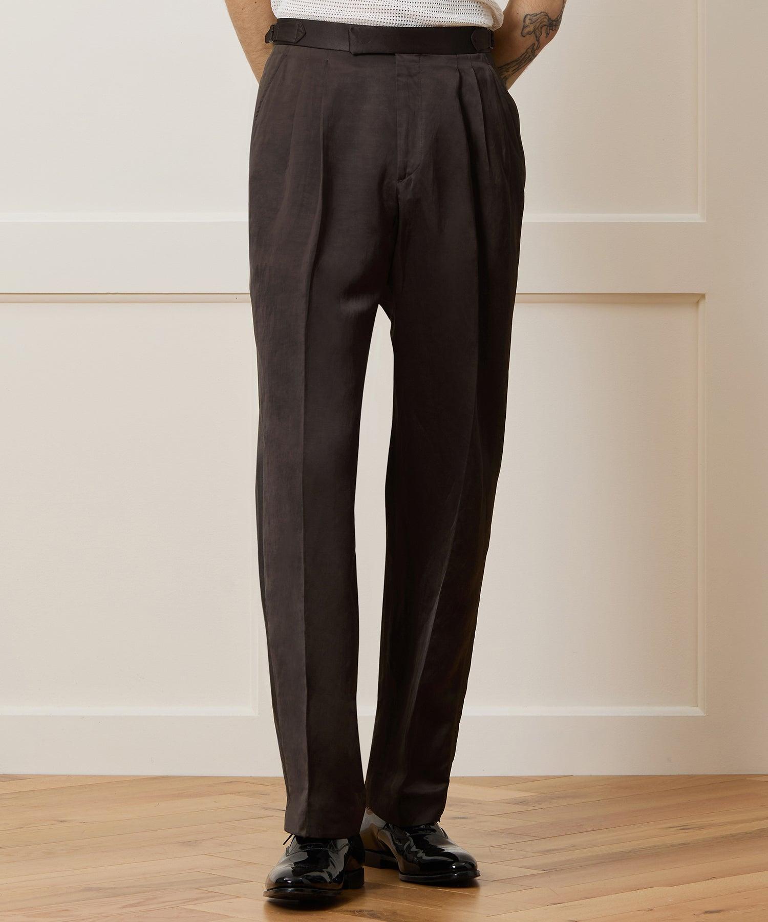 Relaxed Italian Tuxedo Trouser Product Image