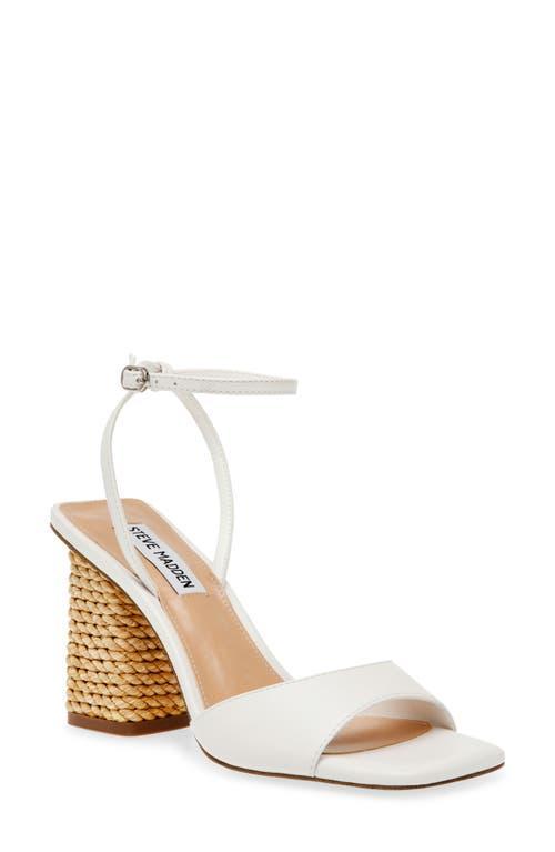 Steve Madden Rozlyn Heeled Sandal Leather) Women's Shoes Product Image