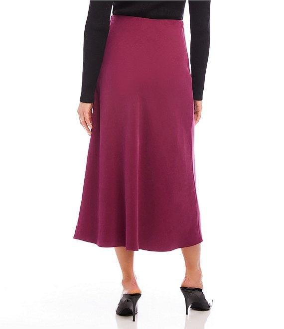 Karen Kane Bias Twill Midi Skirt Product Image