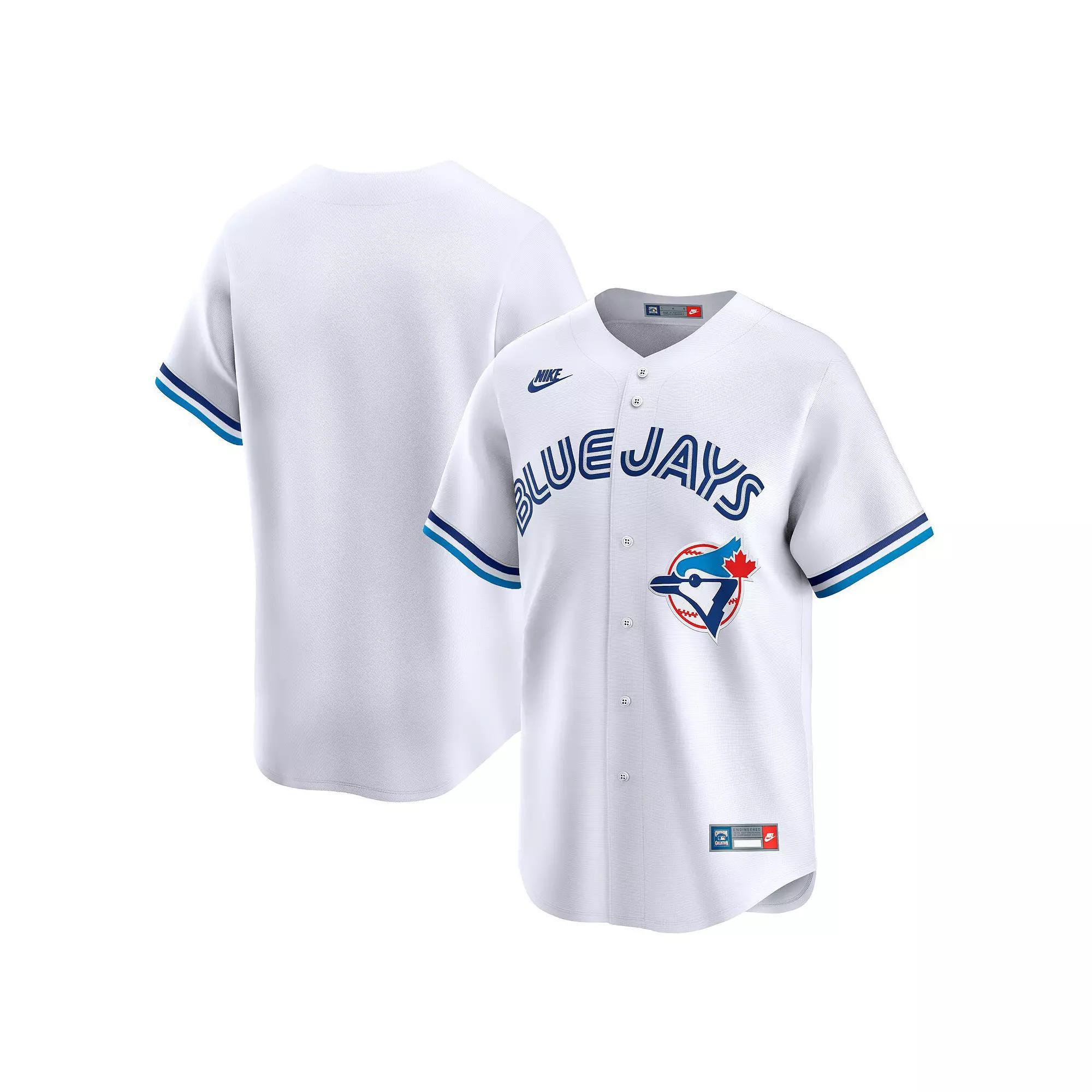 Men's Nike White Toronto Blue Jays Cooperstown Collection Limited Jersey, Size: Medium, Jay White Product Image