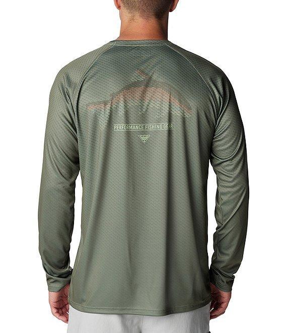 Columbia PFG Super Terminal Tackle Super Fade Long Sleeve Graphic T-Shirt Product Image